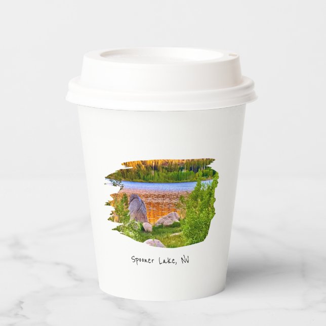 Vasos De Papel Spooner Lake (Anverso)