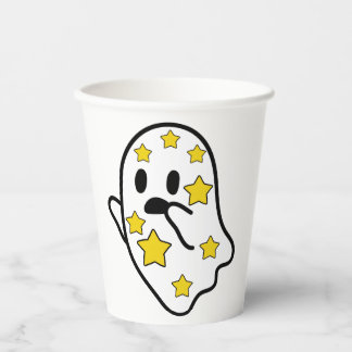 Vasos De Papel Starry Ghost