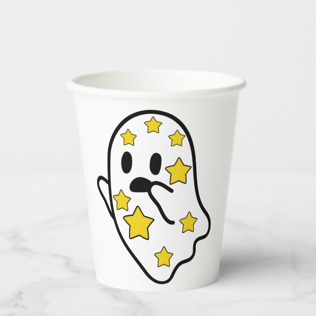 Vasos De Papel Starry Ghost (Anverso)