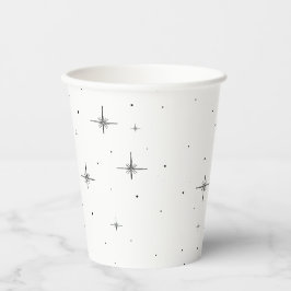 Vasos De Papel Starry Holiday 8oz Cups de papel - Esencias festiv