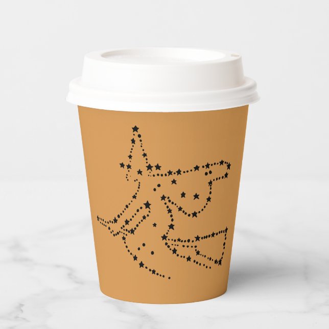 Vasos De Papel Starry Witch (Anverso)