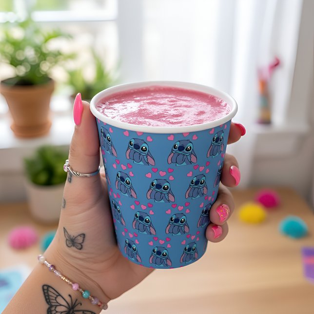 Vasos De Papel Stitch Paper Cups (Subido por el creador)