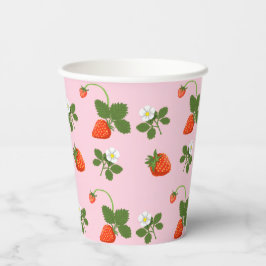 Vasos De Papel Strawberries