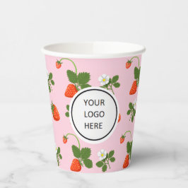 Vasos De Papel Strawberries