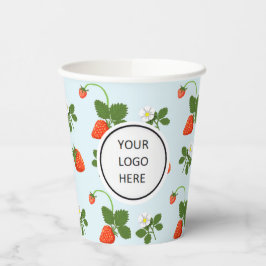 Vasos De Papel Strawberries