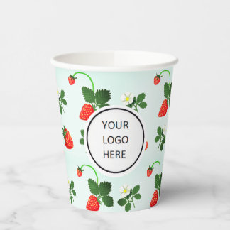 Vasos De Papel Strawberries