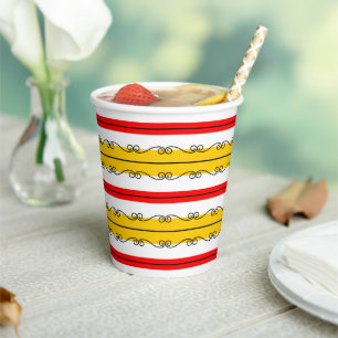 Vasos De Papel Stripe de España