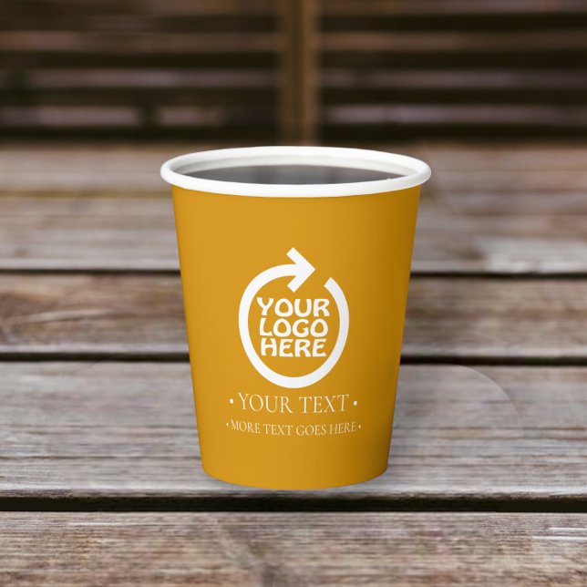 Vasos De Papel Su logotipo profesional personalizado (Subido por el creador)