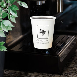 Vasos De Papel Su logotipo profesional personalizado