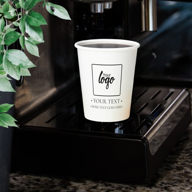 Vasos De Papel Su logotipo profesional personalizado (Subido por el creador)