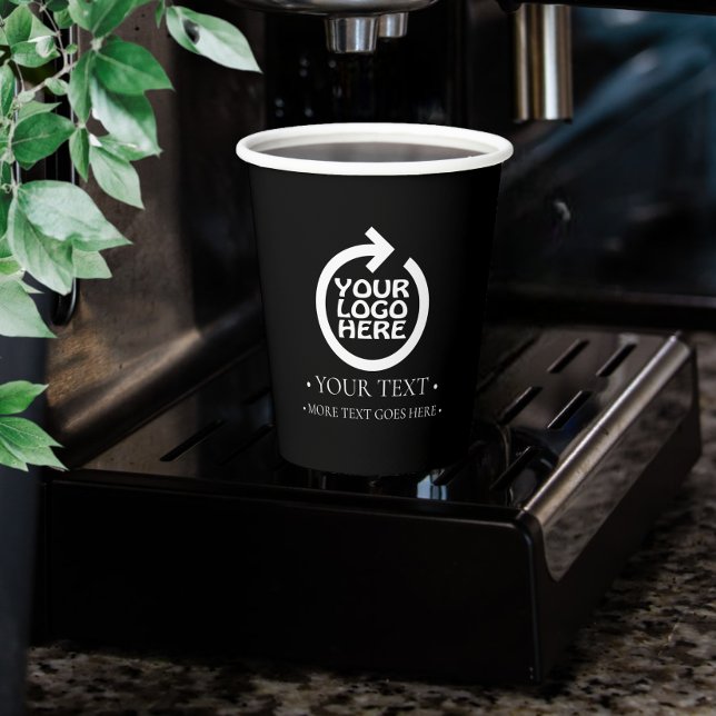 Vasos De Papel Su logotipo profesional personalizado (Subido por el creador)