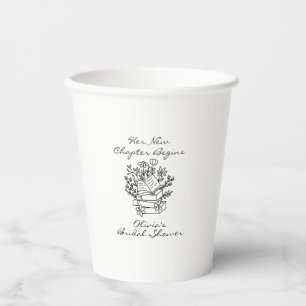Vasos De Papel Su Nuevo Capítulo Comienza Libro temático Despedid
