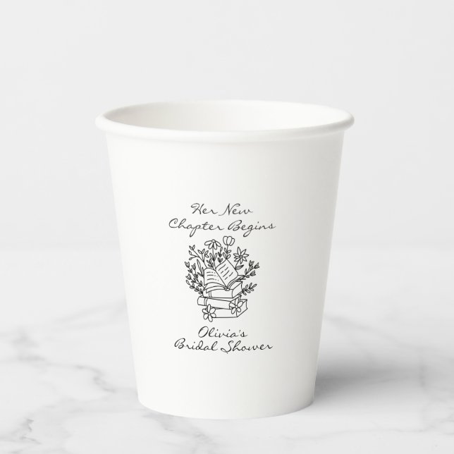Vasos De Papel Su Nuevo Capítulo Comienza Libro temático Despedid (Anverso)