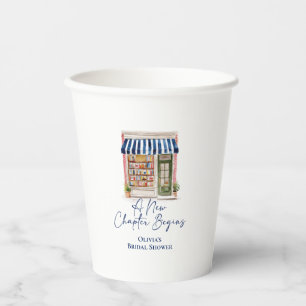 Vasos De Papel Su Nuevo Capítulo Comienza Libro temático Ducha de