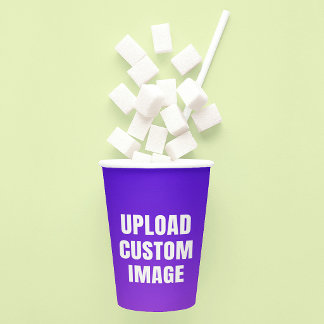 Vasos De Papel Subir 2 imagen personalizada - Agrega la tuya para