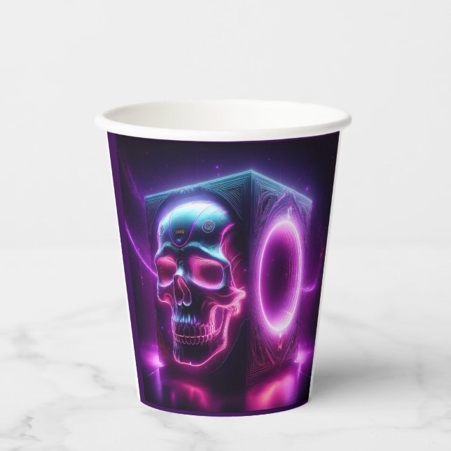 Vasos De Papel Subwoofer Skullbox (Anverso)