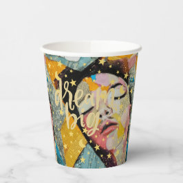 Vasos De Papel Sueña en Grande