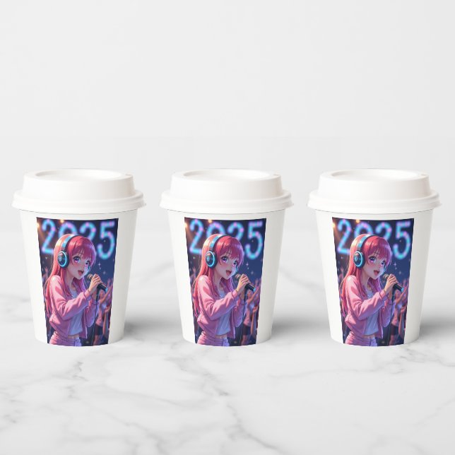 Vasos De Papel Sueños de Anime 2025 (Multi)