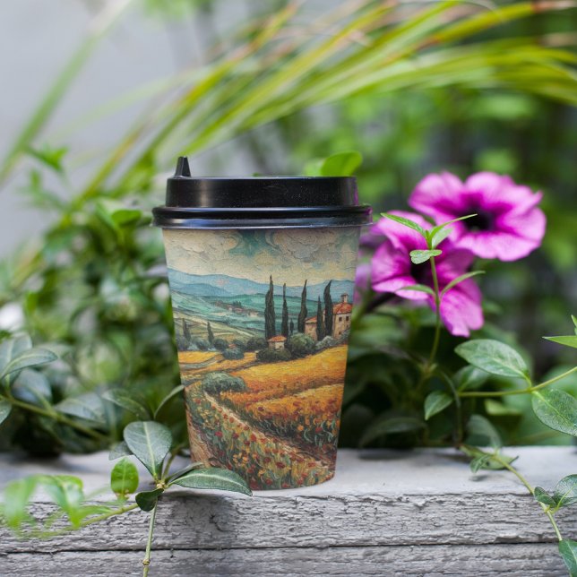 Vasos De Papel Sueños de la Toscana Dorada (Subido por el creador)