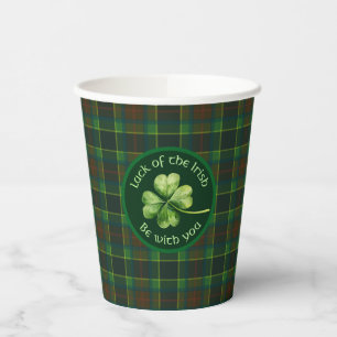 Vasos De Papel Suerte de los irlandeses