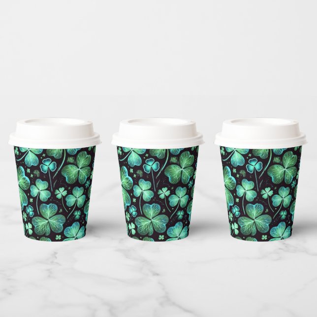 Vasos De Papel Suerte en la vida nocturna (Multi)