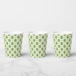 Vasos De Papel Suerte Vibraciones Verdes
