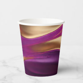 Vasos De Papel Suministros Fiestas modernos - Fuchsia púrpura y o