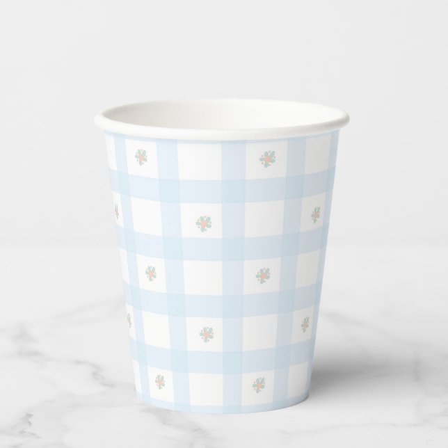 Vasos De Papel Suministros para fiestas de cumpleaños con estampa (Anverso)