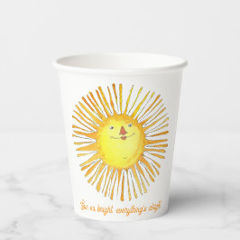 Vasos De Papel Sun so bright