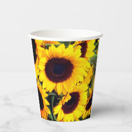 Vasos De Papel Sunflower