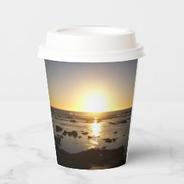 Vasos De Papel Sunset de la playa de Kalbarri