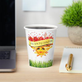 VASOS DE PAPEL SUNSHINE KISSES