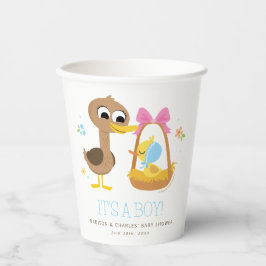 Vasos De Papel Super Simple | 5 Little Ducks Boy Baby Shower