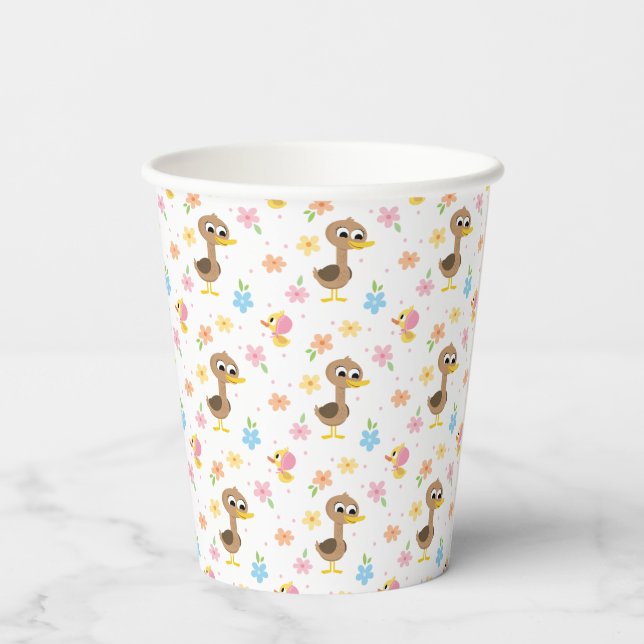 Vasos De Papel Super Simple | 5 Little Ducks Chica Baby Shower (Reverso )