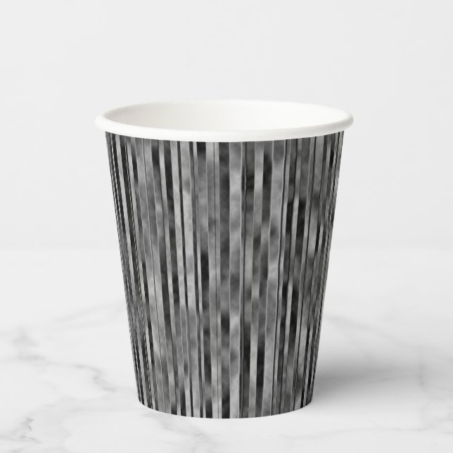 Vasos De Papel Superposición de patrón de degradado, abstracto, l (Anverso)