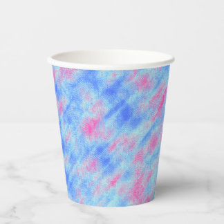 Vasos De Papel Superposición de textura, abstracto, colorido, efe