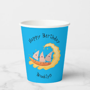 Vasos De Papel Surfista de maíz de nachos