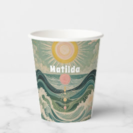 Vasos De Papel Surge solar personalizado