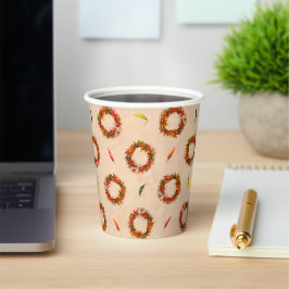 Vasos De Papel Suroeste De Chile Ristra Ostenta Por Todo El Patró