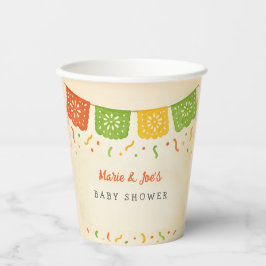 Vasos De Papel Taco Bout A Baby Fiesta Cubos De Papel Baby Shower
