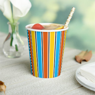Vasos De Papel Tapa de vidrio Tubo de papel clásico