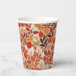 Vasos De Papel Tapiz de otoño