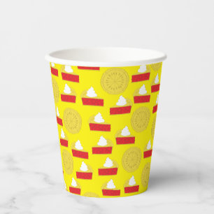 Vasos De Papel Tarta de cereza de cumpleaños 1 de niños lindos