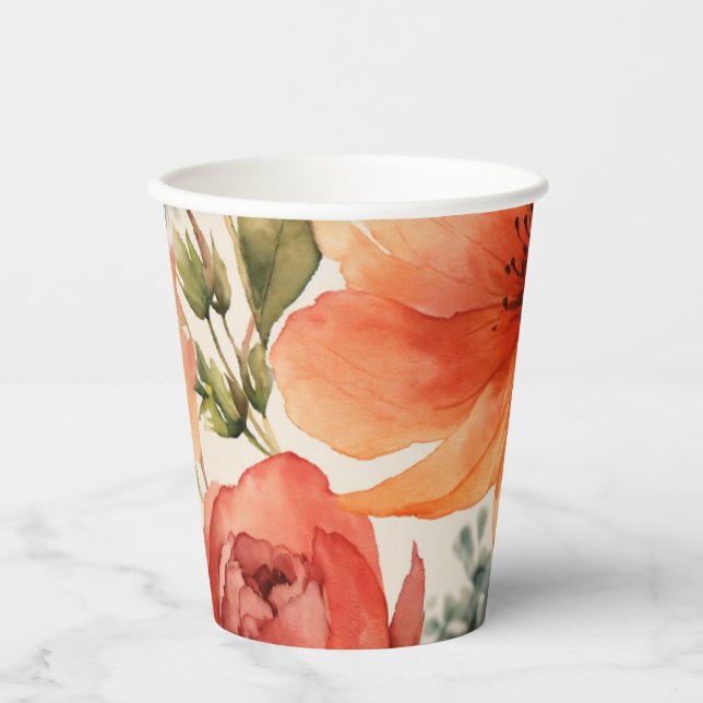 Vasos De Papel Tasa de papel de Yogi (Anverso)