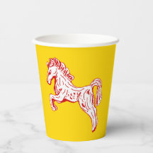 Taza de fiesta del caballo del año nuevo chino 202