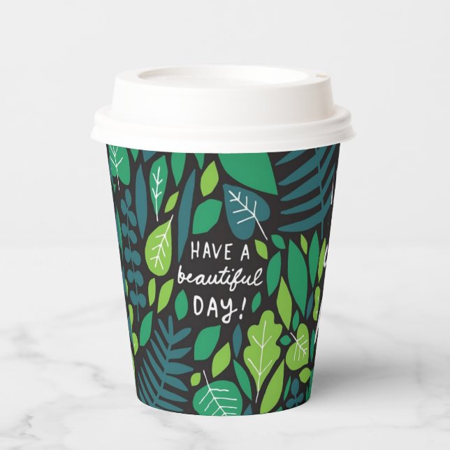 Vasos De Papel taza de papel (Anverso)