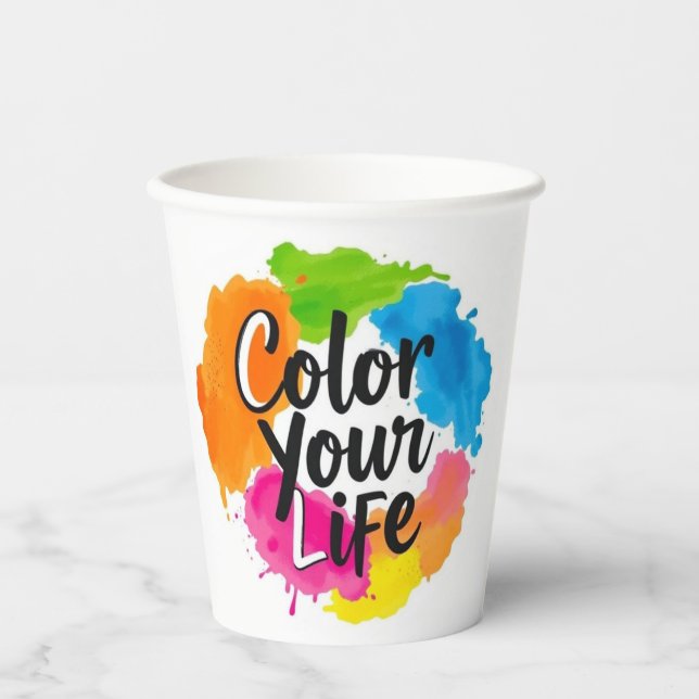 Vasos De Papel taza de papel (Anverso)