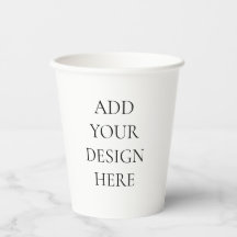 Taza de papel