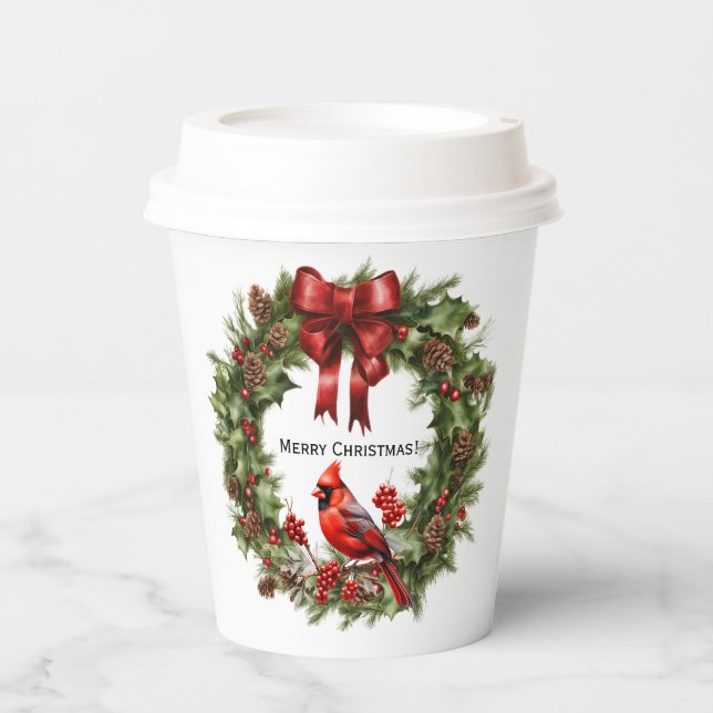 Vasos De Papel taza de papel cardinal (Anverso)