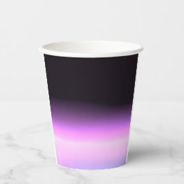 Vasos De Papel Taza de papel con cremallera de lavanda
